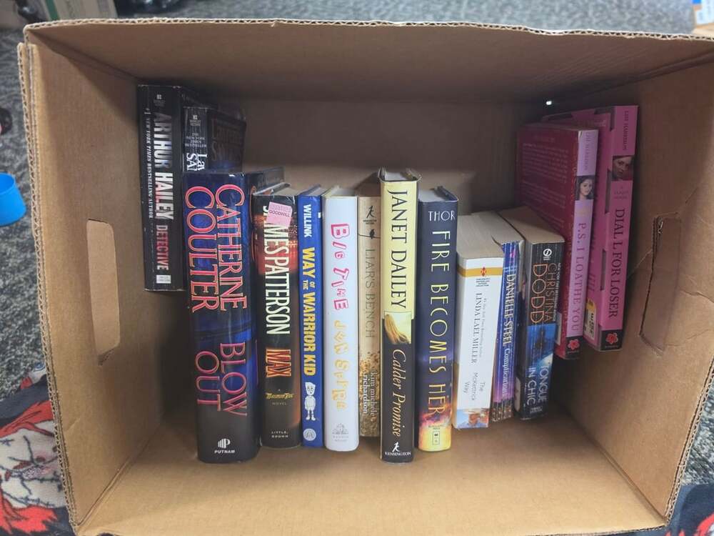 Assorted Fiction Paperbacks Box Lot of 14 Books
